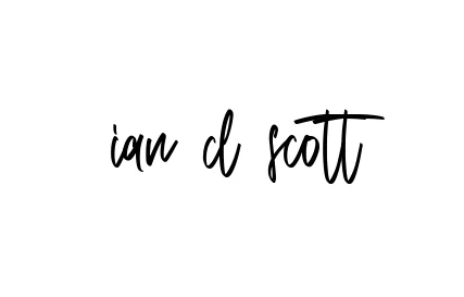 Handwritten Signature for Ian-d-scott - Style 143 Online