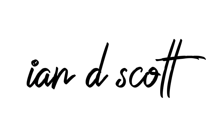 Handwritten Signature for Ian-d-scott - Style 149 Online
