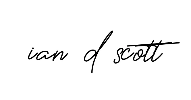 Handwritten Signature for Ian-d-scott - Style 150 Online