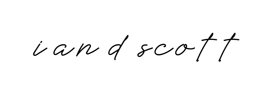 Handwritten Signature for Ian-d-scott - Style 152 Online