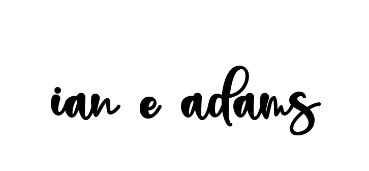 Handwritten Signature for Ian-e-adams - Style 136 Online