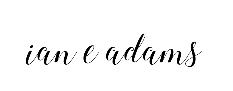 Handwritten Signature for Ian-e-adams - Style 144 Online