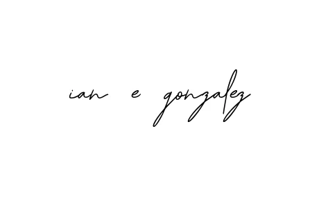 Handwritten Signature for Ian-e-gonzalez - Style 139 Online