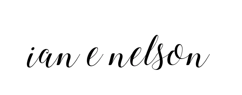 Handwritten Signature for Ian-e-nelson - Style 144 Online