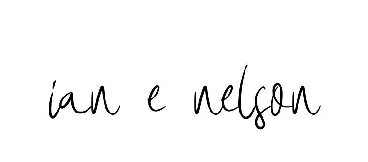 Handwritten Signature for Ian-e-nelson - Style 146 Online