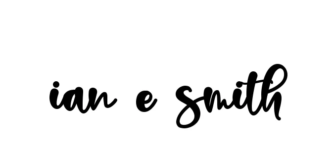 Handwritten Signature for Ian-e-smith - Style 136 Online
