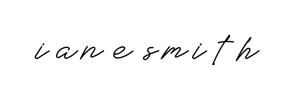 Handwritten Signature for Ian-e-smith - Style 152 Online