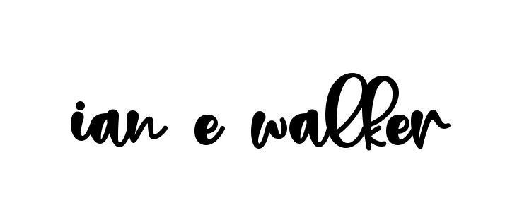 Handwritten Signature for Ian-e-walker - Style 136 Online