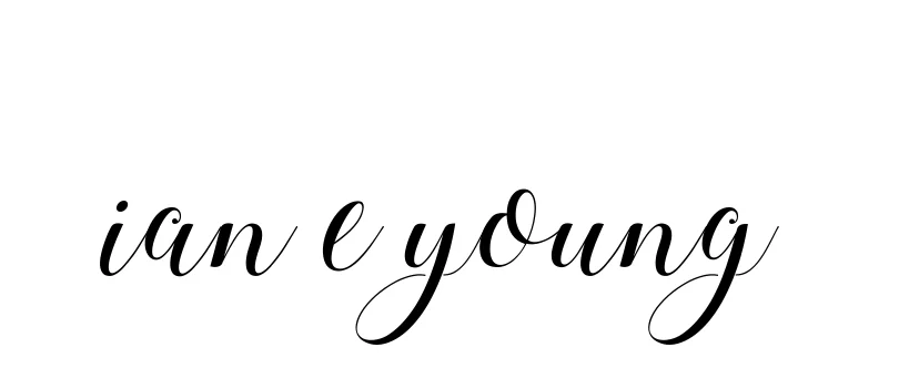 Handwritten Signature for Ian-e-young - Style 144 Online