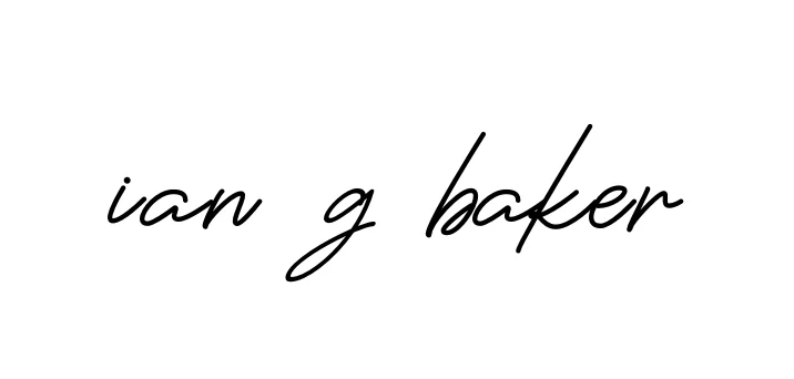 Handwritten Signature for Ian-g-baker - Style 150 Online