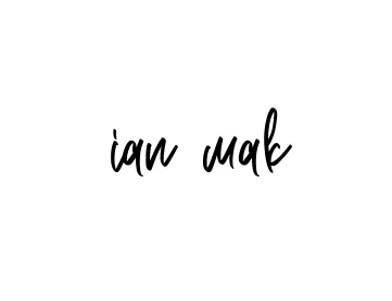 Handwritten Signature for Ian-mak - Style 143 Online