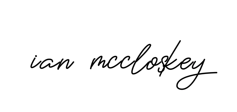 Handwritten Signature for Ian-mccloskey - Style 150 Online