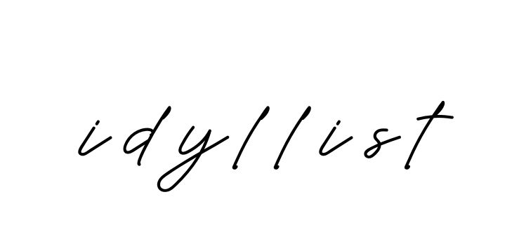 Handwritten Signature for Idyllist - Style 152 Online