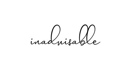 Inadvisable signature
