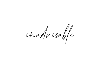 Inadvisable signature