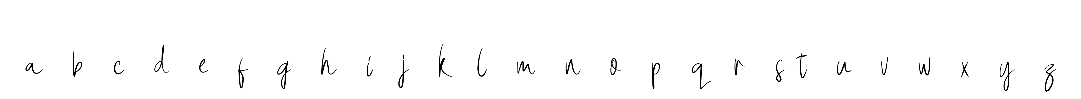 A--b--c--d--e--f--g--h--i--j--k--l--m--n--o--p--q--r--s-t--u--v--w--x--y--z signature