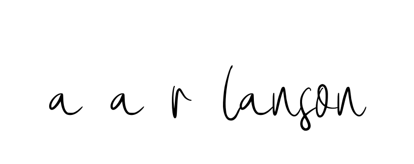 A-a-r-lanson signature