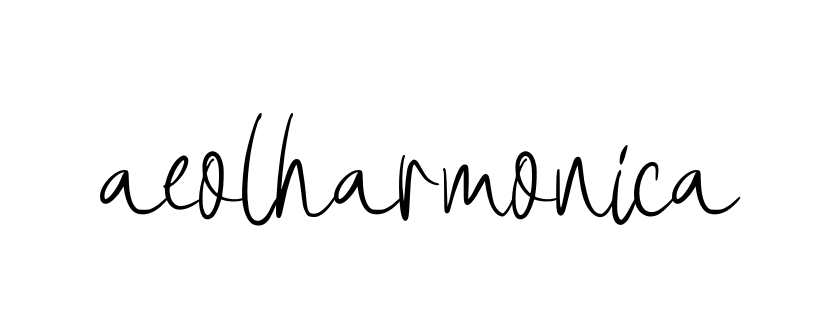 Aeolharmonica signature