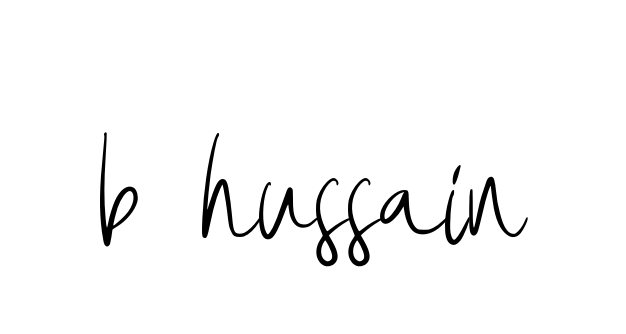 B-hussain signature