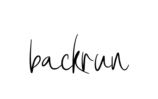 Backrun signature