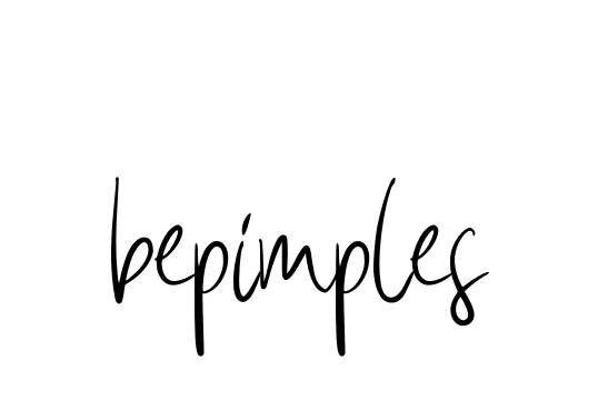 Bepimples signature