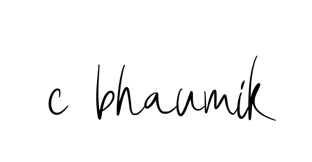 C-bhaumik signature