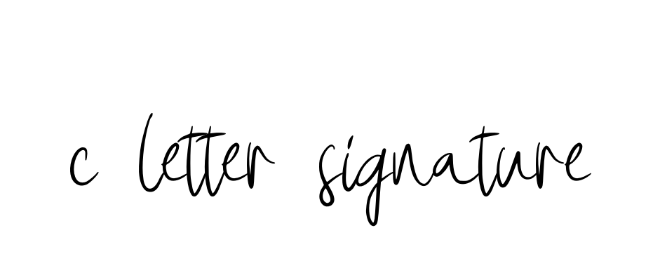 C-letter-signature signature