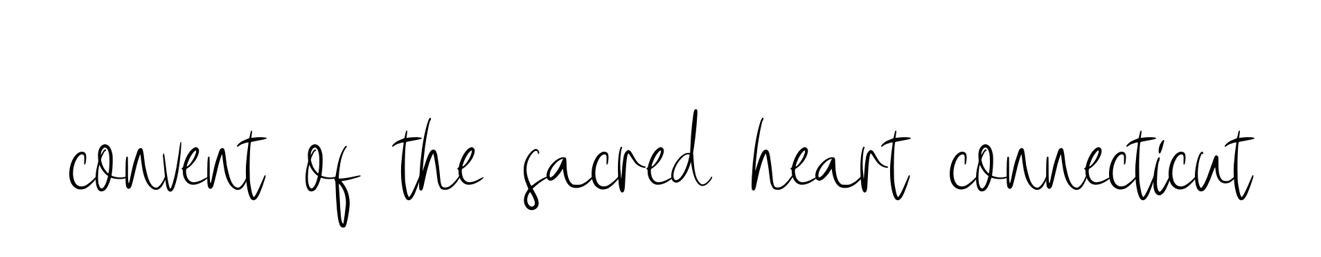 Convent-of-the-sacred-heart-connecticut signature
