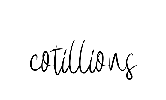 Cotillions signature