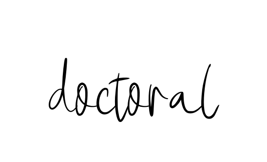 Doctoral signature
