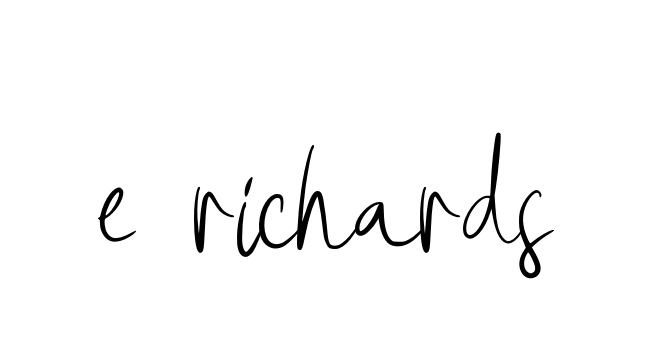 E-richards signature