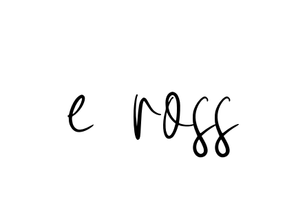E-ross signature