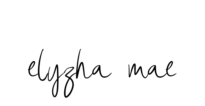 Elyzha-mae signature