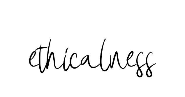 Ethicalness signature