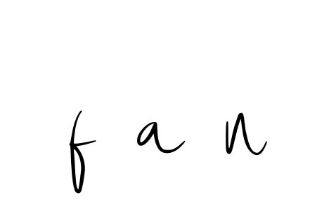 F-a-n signature