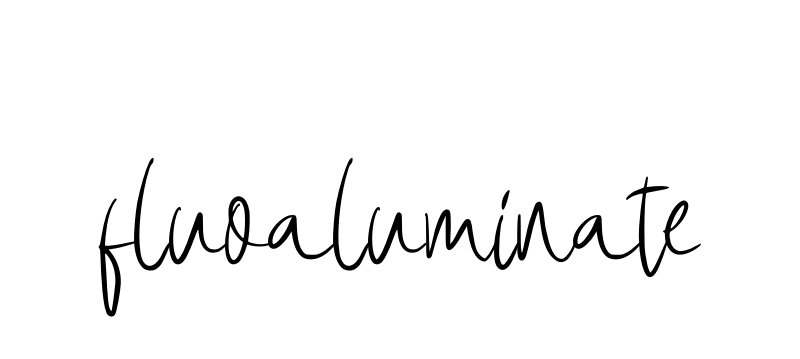 Fluoaluminate signature