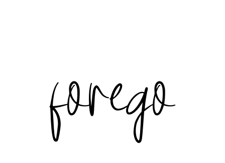 Forego signature