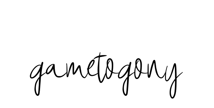 Gametogony signature