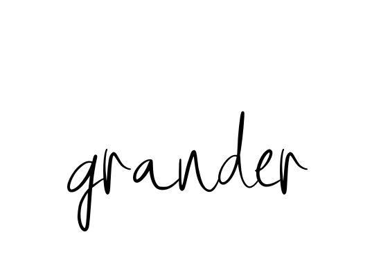 Grander signature