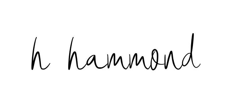 H-hammond signature