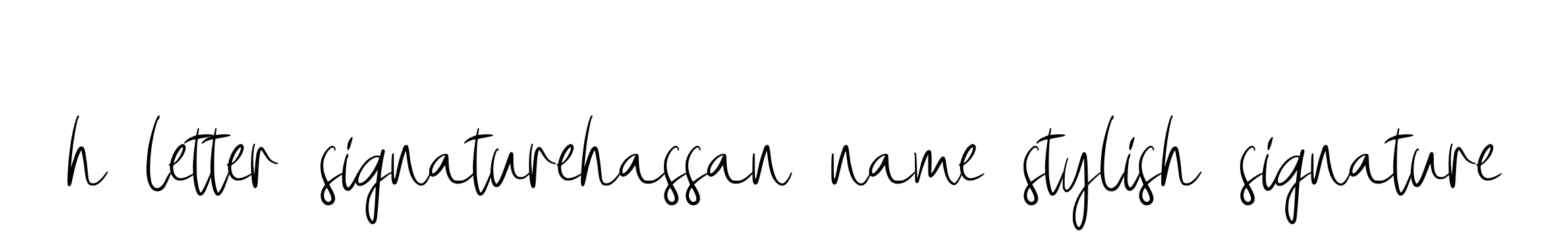 H-letter-signaturehassan-name-stylish-signature signature