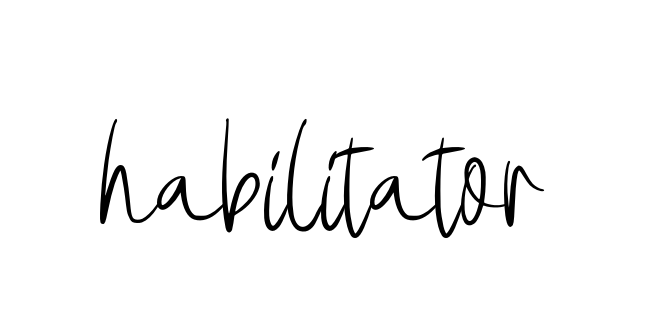 Habilitator signature