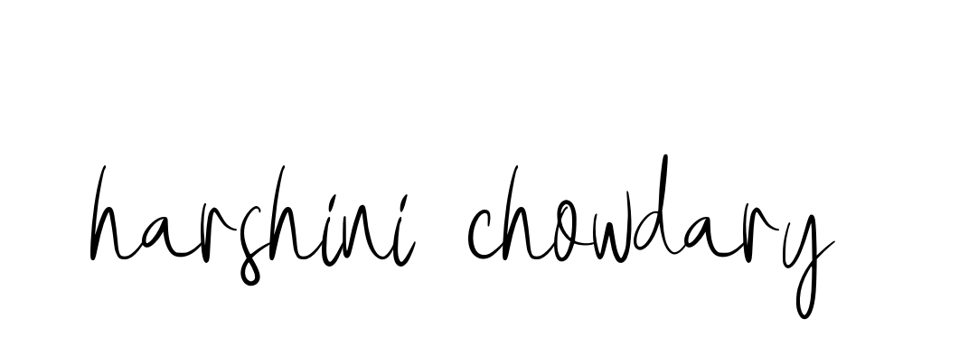 Harshini-chowdary- signature
