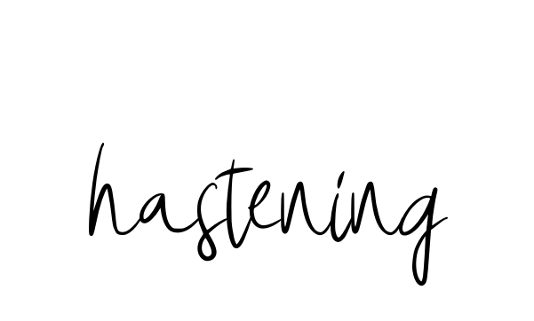 Hastening signature