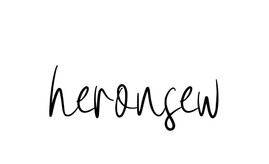 Heronsew signature