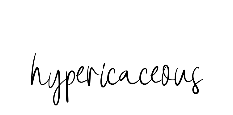 Hypericaceous signature