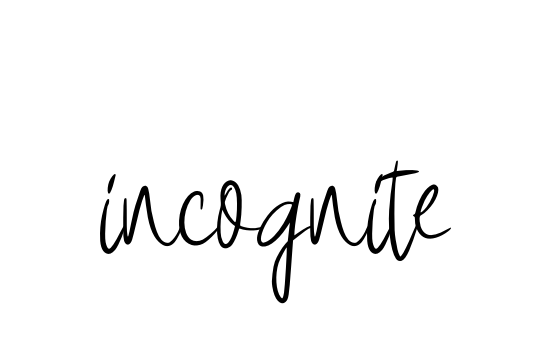 Incognite signature