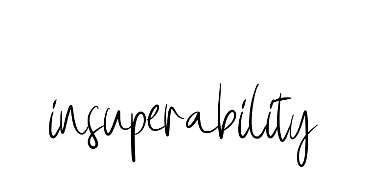 Insuperability signature