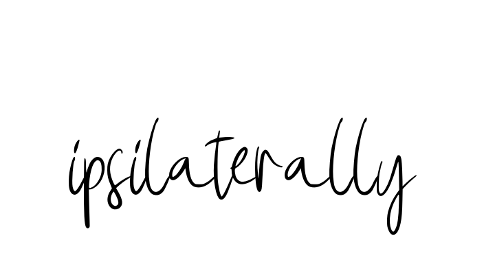 Ipsilaterally signature