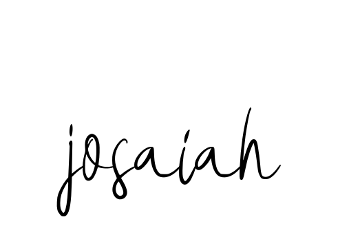 Josaiah signature